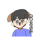 少し面白可愛いスタンプ（個別スタンプ：3）