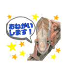 パンサーカメレオンのバルくん①（個別スタンプ：13）