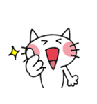 モノトーンcatの「LINEの日スタンプ」（個別スタンプ：27）