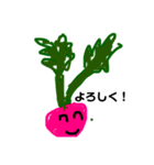 ぽこぽこvegetables（個別スタンプ：3）