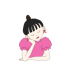 ときどき使える可愛い子（個別スタンプ：1）
