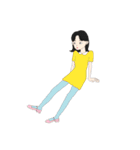 ときどき使える可愛い子（個別スタンプ：5）