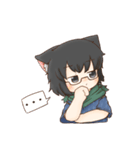 ケモ耳ショタジジイ神様スタンプ（個別スタンプ：4）