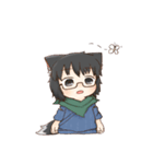 ケモ耳ショタジジイ神様スタンプ（個別スタンプ：5）
