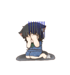 ケモ耳ショタジジイ神様スタンプ（個別スタンプ：8）