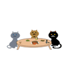 怠け者な黒猫（個別スタンプ：5）