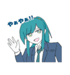 青春花便り ①（個別スタンプ：3）