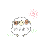 ひつじのめる（個別スタンプ：1）