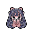女のコの日常スタンプbyくあら様（個別スタンプ：9）