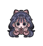 女のコの日常スタンプbyくあら様（個別スタンプ：17）