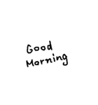 手書き文字1（個別スタンプ：1）