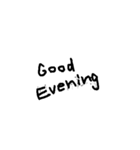 手書き文字1（個別スタンプ：3）