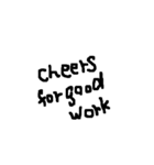 手書き文字1（個別スタンプ：9）