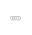 The Simple吹き出し①（個別スタンプ：32）