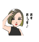 くろゆり（個別スタンプ：3）