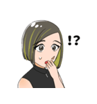 くろゆり（個別スタンプ：14）