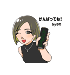 くろゆり（個別スタンプ：17）