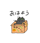 こっそり猫生活（個別スタンプ：9）