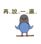 ピンクシリーズ-青カササギ-パート2（個別スタンプ：8）