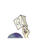 柔軟性が高かった人達（個別スタンプ：21）