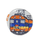 蝶ネク君ー電車編（個別スタンプ：34）