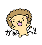 楽しいライオンくん（個別スタンプ：3）