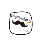 髭好きが使うスタンプ3カスタム（個別スタンプ：9）