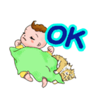 お喋りベビー ＆ にゃんs（個別スタンプ：3）