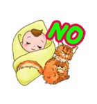 お喋りベビー ＆ にゃんs（個別スタンプ：4）