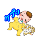 お喋りベビー ＆ にゃんs（個別スタンプ：9）