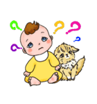 お喋りベビー ＆ にゃんs（個別スタンプ：12）
