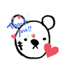 くまのオマエ the bear boy（個別スタンプ：3）