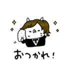 雨や雨×うさぎ帝国（個別スタンプ：5）