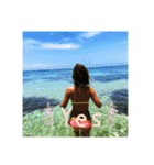 Seaside インスタ風〜日常英会話（個別スタンプ：20）