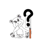 肉切り包丁クマ（個別スタンプ：1）