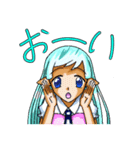 褐色ヒロイン増えろ！（個別スタンプ：4）