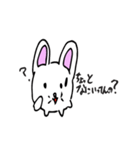 白玉ウサギスタンプ（個別スタンプ：2）
