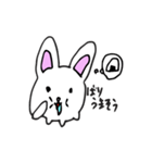 白玉ウサギスタンプ（個別スタンプ：20）
