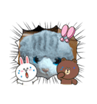 キャベポメちいスタエメシロヨーグスタンプ（個別スタンプ：6）