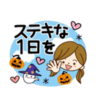 ハロウィンに使える♡女の子（個別スタンプ：32）