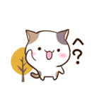 ゆるっと三毛ねこ（個別スタンプ：3）