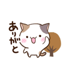 ゆるっと三毛ねこ（個別スタンプ：5）