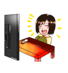 働くぴかりん（個別スタンプ：1）