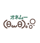 ありそうでなかった色んな顔文字2ミニスタ（個別スタンプ：36）