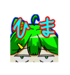 アホ毛ガールズ（個別スタンプ：4）