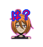 アホ毛ガールズ（個別スタンプ：7）