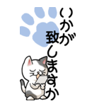 タイトル	猫大好き！（大）その23（敬語）（個別スタンプ：26）