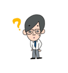 【サラリーマン】上司くんとフレッシュくん（個別スタンプ：3）