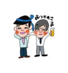 【サラリーマン】上司くんとフレッシュくん（個別スタンプ：16）