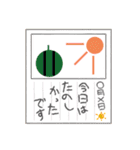 絵文字のスタンプ○｜▽など（個別スタンプ：16）